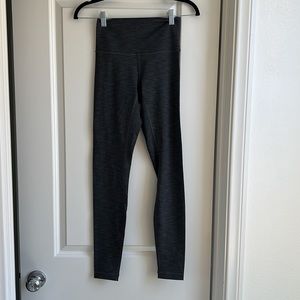 Lululemon Wunder Under Dark Heather Gray Leggings